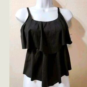 LiZ CLAIBORNE WOMENS TANKINI SWIM TOPSIZE 6 new